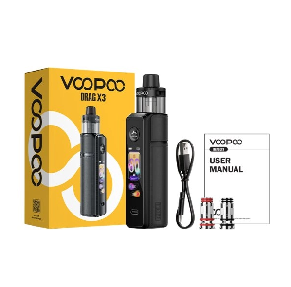 Kit Pod Drag X3 PnP X 5ml 18650/21700- Voopoo